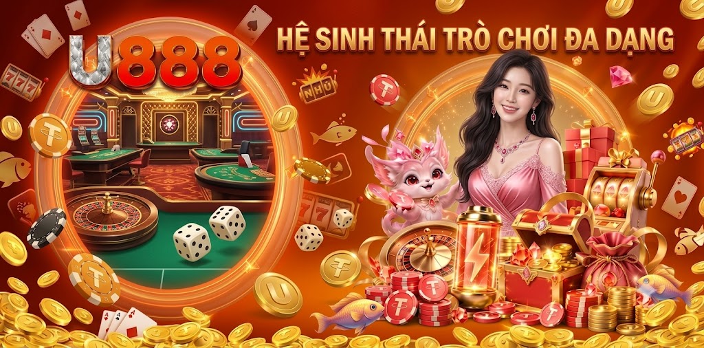 Hệ sinh thái trò chơi tại U888